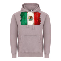 Vintage Zinc Mexican Flag Vintage Hoodie - texasbilliewilder