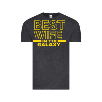 Vintage Black BEST WIFE IN THE GALAXY Vintage Tee - Bettercallsaul