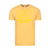 Vintage Mustard BEST WIFE IN THE GALAXY Vintage Tee - Bettercallsaul