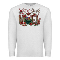 Oatmeal Heather noel Premium Sweatshirt - CowhideDigitalArt