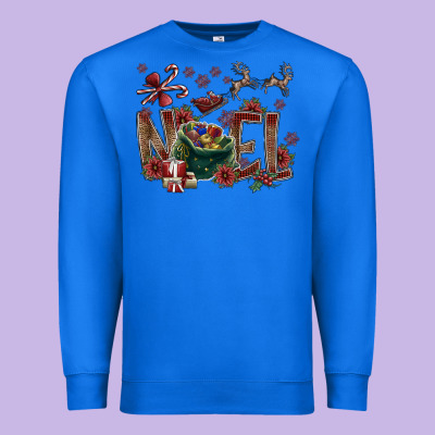 Noel Premium Sweatshirt Designed By Cowhidedigitalart