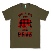Army Green Just A Girl Who Loves Bears Classic Tee - Bettercallsaul