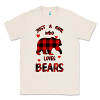 Natural Just A Girl Who Loves Bears Classic Tee - Bettercallsaul