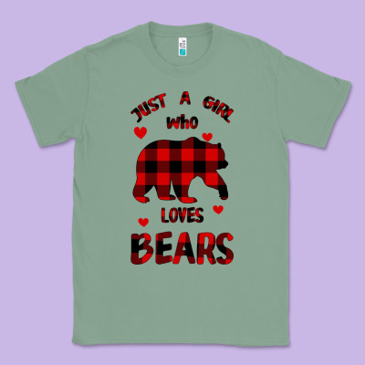 Just A Girl Who Loves Bears Classic Tee Designed By Bettercallsaul
