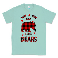 Seafoam Just A Girl Who Loves Bears Classic Tee - Bettercallsaul