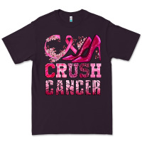 Plum crush cancer high heels bbs Premium Tee - BundleAndBundleShop
