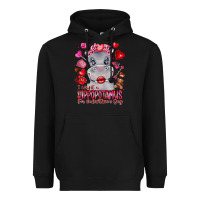 Black i want hippopotamus for valentines day Heavyweight Hoodie - CowhideDigitalArt