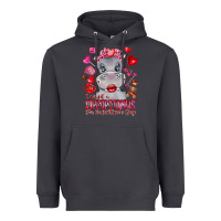 Smoke i want hippopotamus for valentines day Heavyweight Hoodie - CowhideDigitalArt