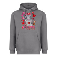Storm i want hippopotamus for valentines day Heavyweight Hoodie - CowhideDigitalArt
