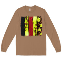 Softball Brushstroke Long Sleeve Tee | Teevron
