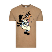 Vintage Coffee day gift for cartoon goofy character Vintage Tee - maiPhamDesign