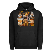 Pigment Black Coffee gnome Urban Hoodie - BarkalooDesign