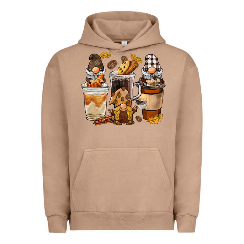 Coffee Gnome Urban Hoodie by BarkalooDesign | Teevron