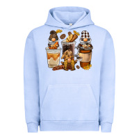 Pigment Grape Ice Coffee gnome Urban Hoodie - BarkalooDesign