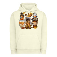 Pigment Pistachio Coffee gnome Urban Hoodie - BarkalooDesign