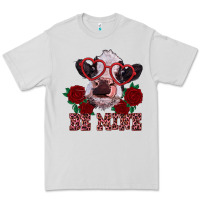 Dove Grey be mine valentine's day calf Premium Tee - RanaPortraitStore