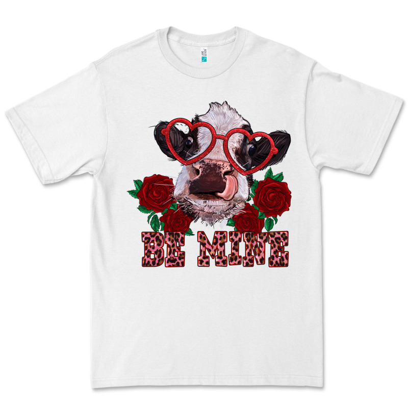 Be Mine Valentine's Day Calf Premium Tee by RanaPortraitStore | Teevron