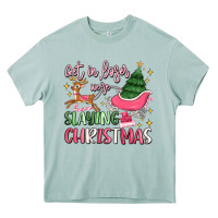 Arona get in loser we're slaying christmas Heavy Core Tee - MaliasSmallBusiness