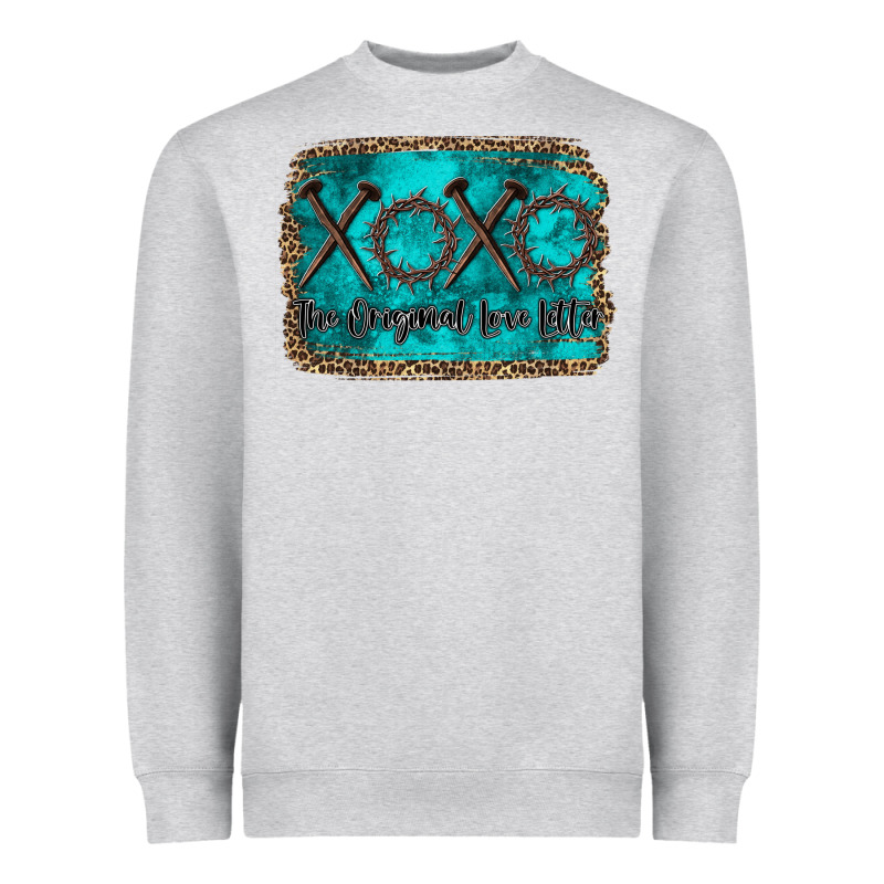The Original Love Letter Easter Jesus Heavyweight Sweatshirt by OliviaCreatesArt | Teevron