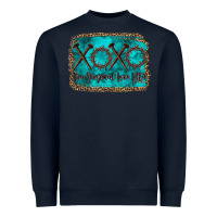 Navy The original love letter Easter Jesus Heavyweight Sweatshirt - OliviaCreatesArt