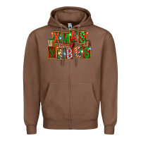 Chestnut Christmas xmas vibes Zipper Hoodie - FaDigitalArtStudio