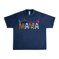 Navy Boy Mama Urban Heavy Tee - texasbilliewilder
