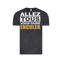 Vintage Black Allez Tous Vous Enculer Vintage Tee - Bettercallsaul
