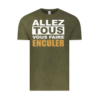 Vintage Olive Allez Tous Vous Enculer Vintage Tee - Bettercallsaul