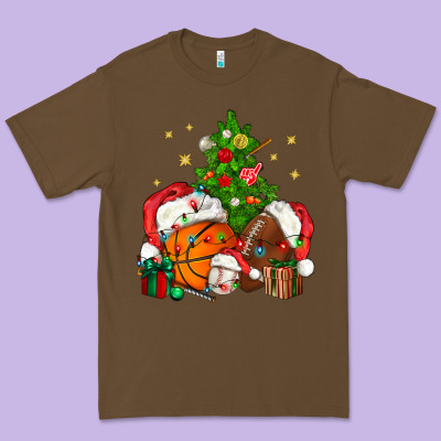 Christmas Sports Bbs Premium Tee Designed By Bundleandbundleshop