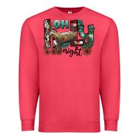 Cardinal oh holy night Premium Sweatshirt - CowhideDigitalArt