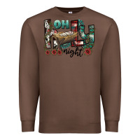Chestnut oh holy night Premium Sweatshirt - CowhideDigitalArt