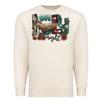 Sandshell oh holy night Premium Sweatshirt - CowhideDigitalArt