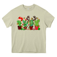 Mossy christmas cactus Heavy Core Tee - MaliasSmallBusiness