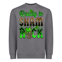 Storm St. Patricks' Day ready to sham rock Heavyweight Sweatshirt - OliviaCreatesArt
