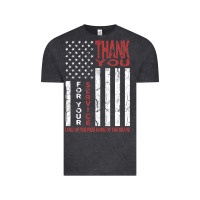 Vintage Black thank you for your service   veterans day t Vintage Tee - maiPhamDesign