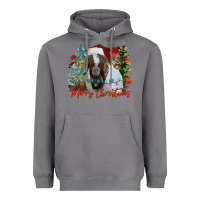 Storm merry Christmas goat Heavyweight Hoodie - CowhideDigitalArt