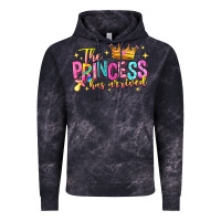 Cloud Black the princess has arrived Vintage Hoodie - NancyCooperArtShop