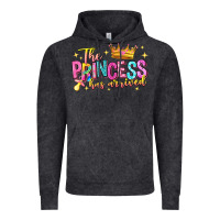 Vintage Black the princess has arrived Vintage Hoodie - NancyCooperArtShop