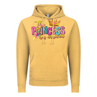 Vintage Mustard the princess has arrived Vintage Hoodie - NancyCooperArtShop