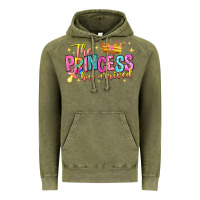 Vintage Olive the princess has arrived Vintage Hoodie - NancyCooperArtShop