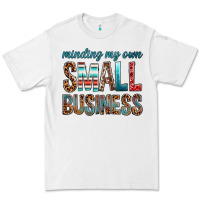 White minding my own small business bbs Premium Tee - BundleAndBundleShop