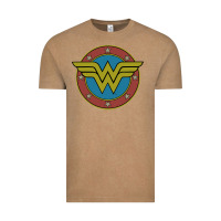 Vintage Coffee Wonder Woman Vintage Emblem Vintage Tee - maiPhamDesign