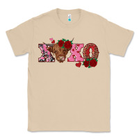 Mushroom xoxo highland cow Classic Tee - RanaPortraitStore