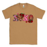 Toasted Coconut xoxo highland cow Classic Tee - RanaPortraitStore