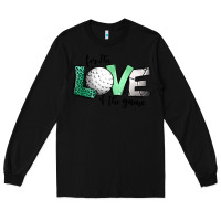 Black for the love of the game golf Long Sleeve Tee - Jasminsmagicworld