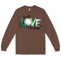 Chestnut for the love of the game golf Long Sleeve Tee - Jasminsmagicworld