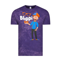 Cloud Purple Kids Cartoon Blippis funny Vintage Tee - maiPhamDesign