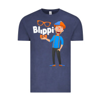 Vintage Denim Kids Cartoon Blippis funny Vintage Tee - maiPhamDesign