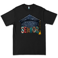 Black senior 2023 graduation hat bbs Premium Tee - BundleAndBundleShop