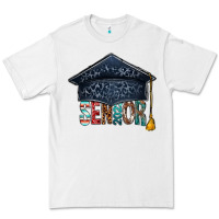 White senior 2023 graduation hat bbs Premium Tee - BundleAndBundleShop